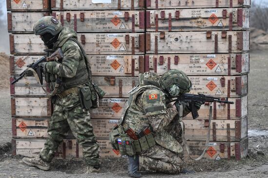 Russia Ukraine Military Operation Training