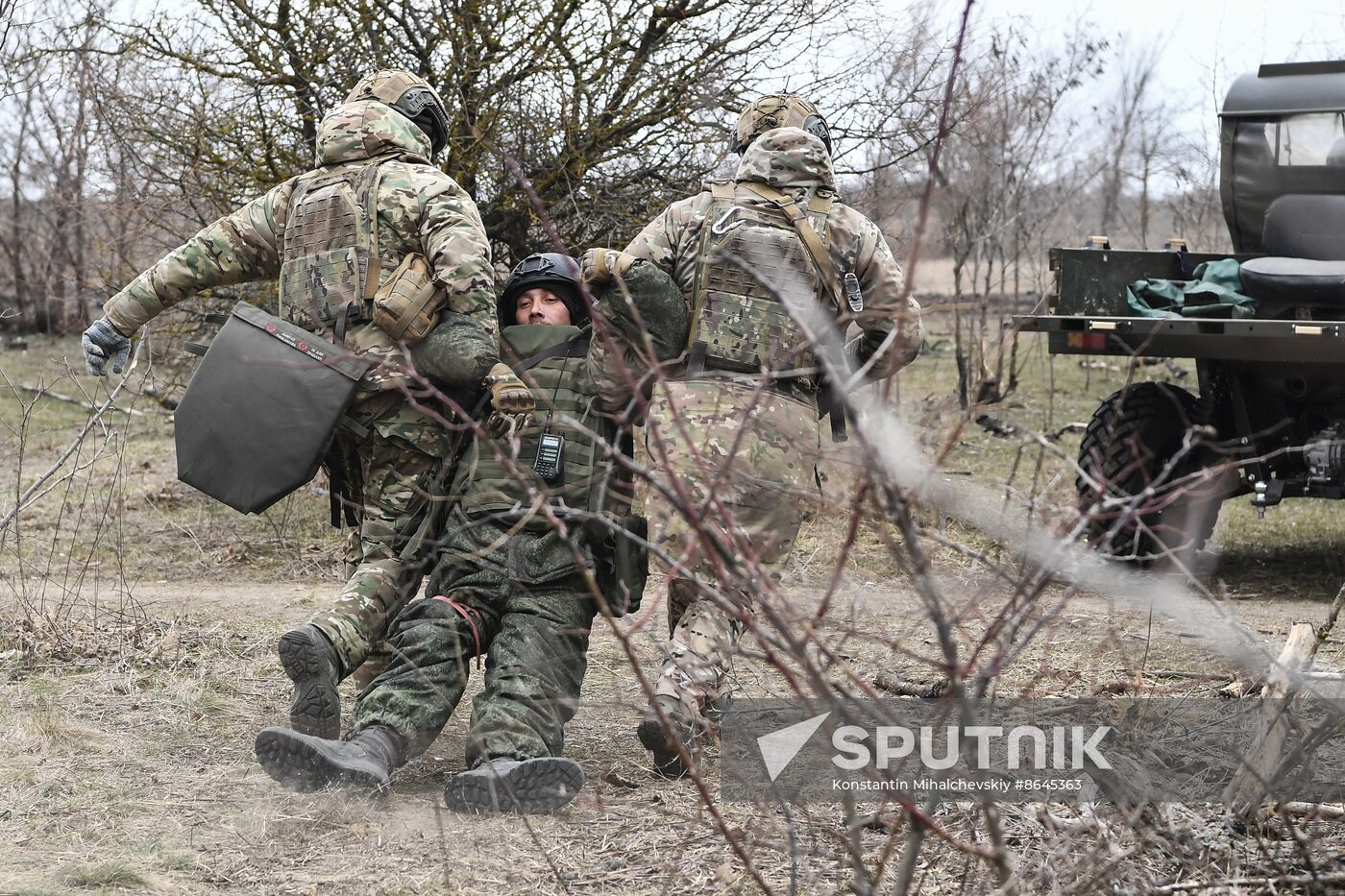 Russia Ukraine Military Operation Training