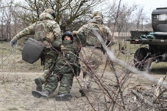 Russia Ukraine Military Operation Training