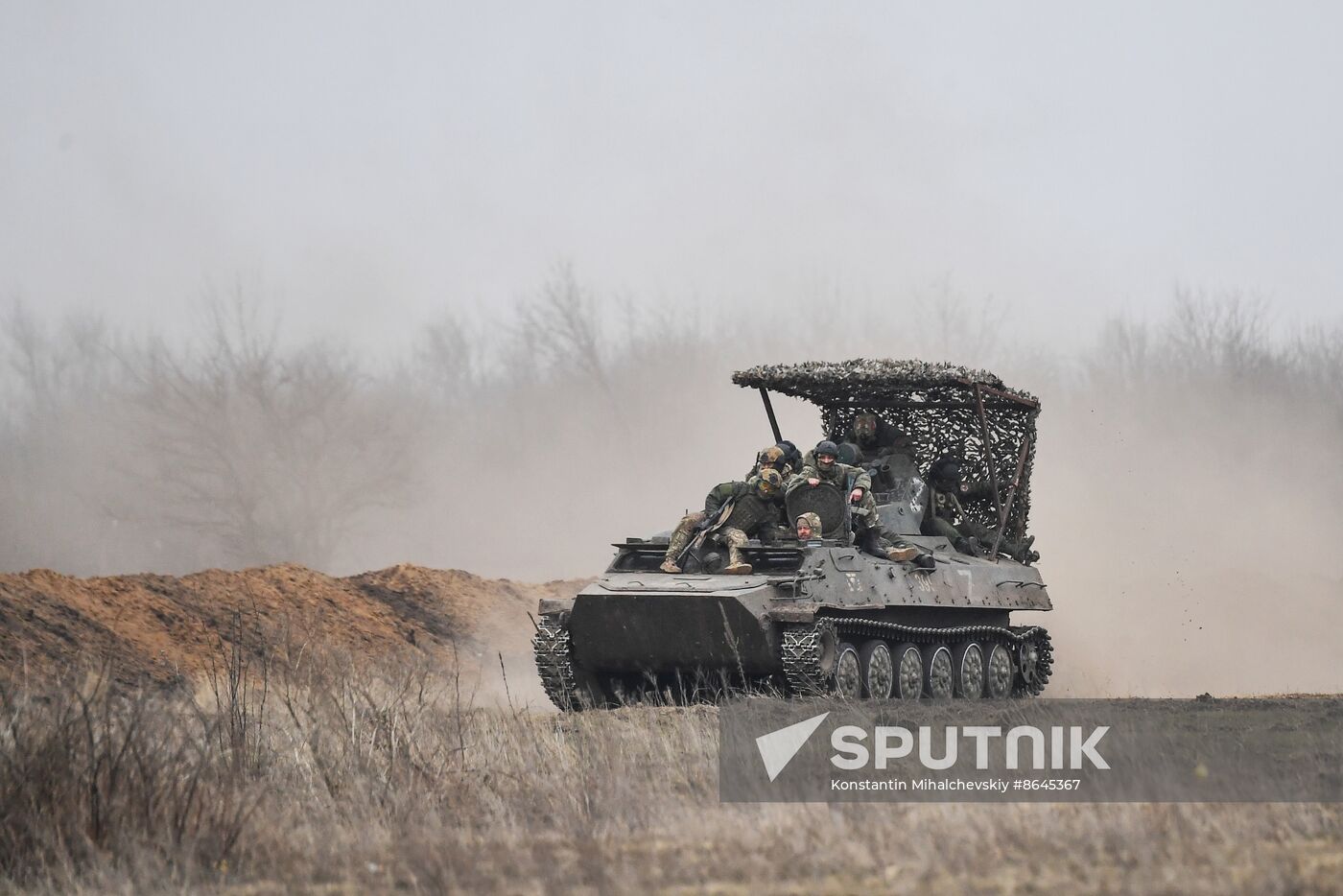 Russia Ukraine Military Operation Training