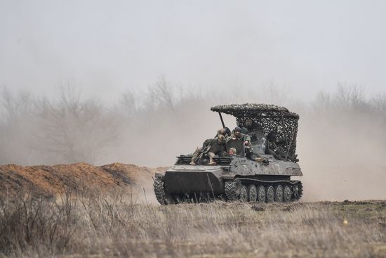 Russia Ukraine Military Operation Training