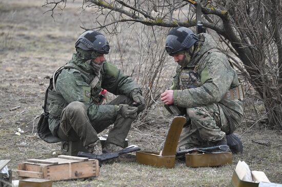 Russia Ukraine Military Operation Training