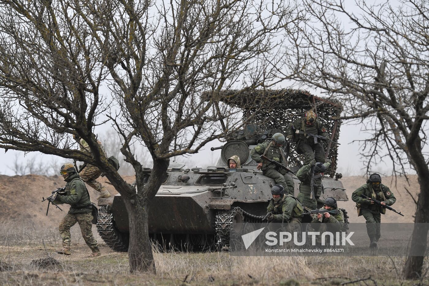 Russia Ukraine Military Operation Training