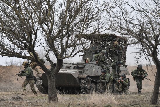 Russia Ukraine Military Operation Training