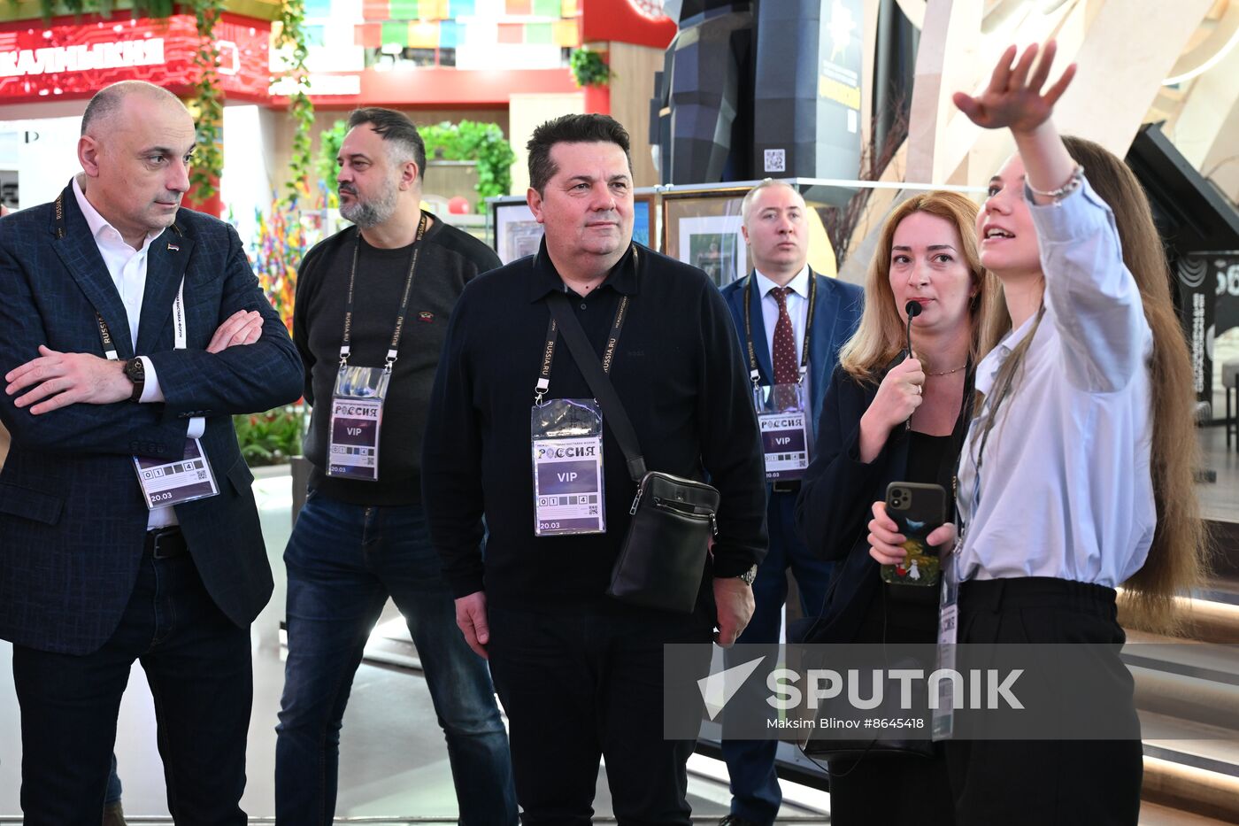 RUSSIA EXPO. Speaker of the Serbian parliament visits the expo