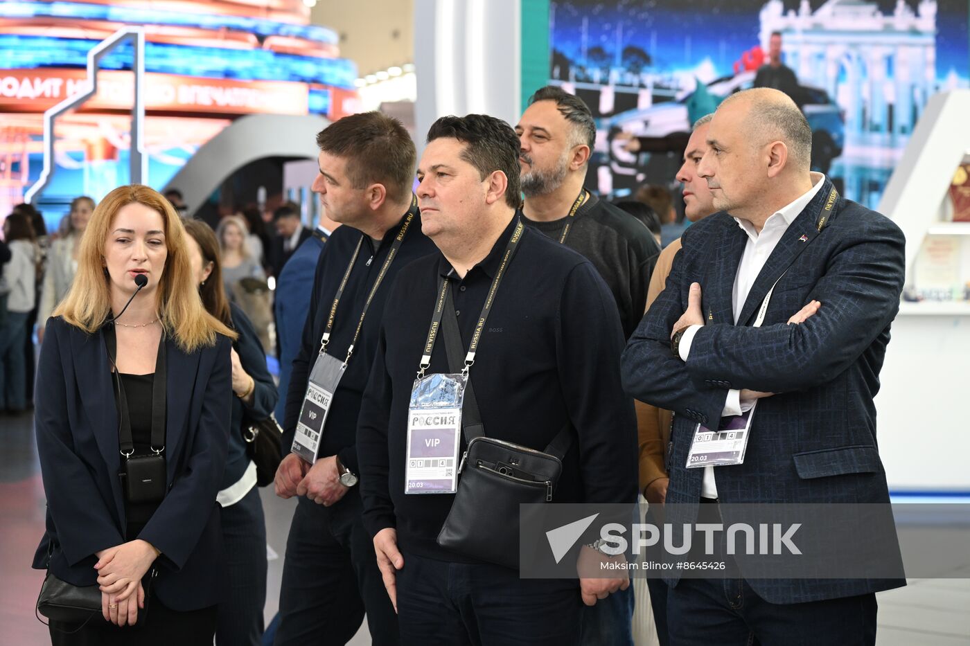 RUSSIA EXPO. Speaker of the Serbian parliament visits the expo