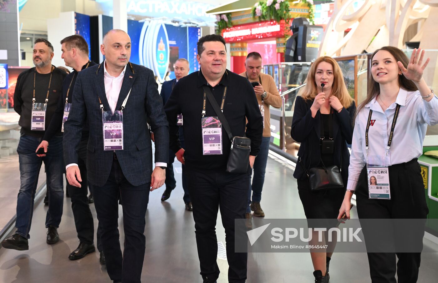 RUSSIA EXPO. Speaker of the Serbian parliament visits the expo