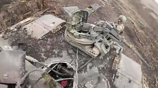 Russia Ukraine Military Operation Abrams
