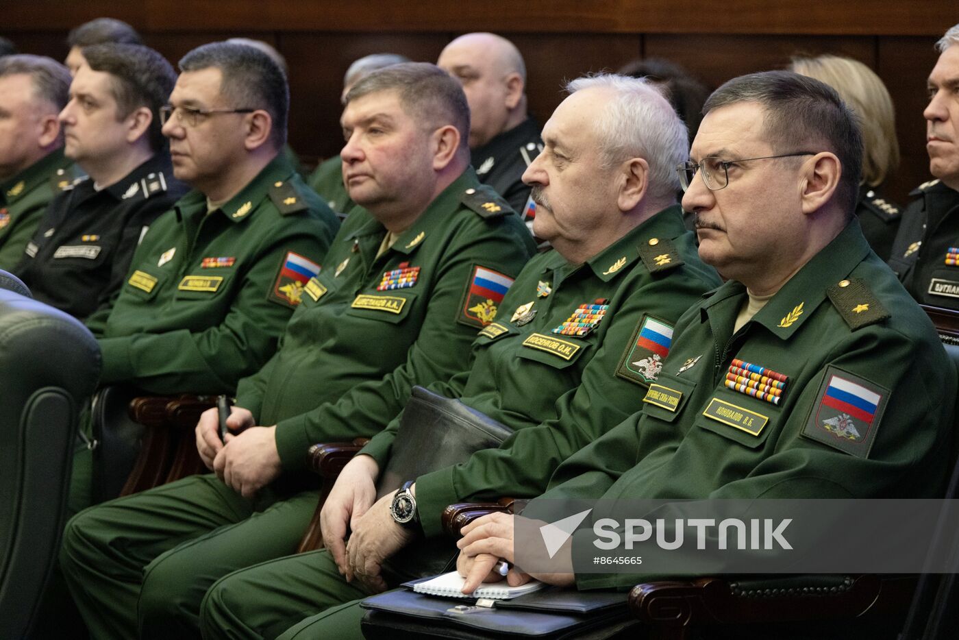 Russia Defence Ministry Board