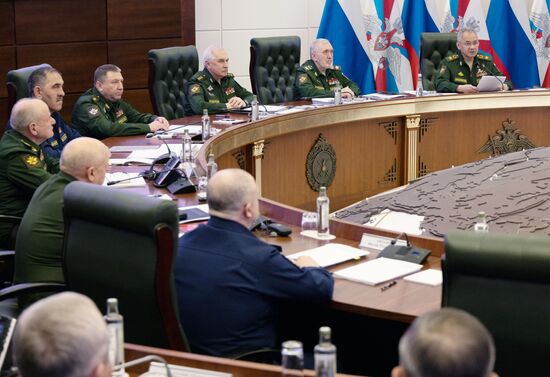Russia Defence Ministry Board