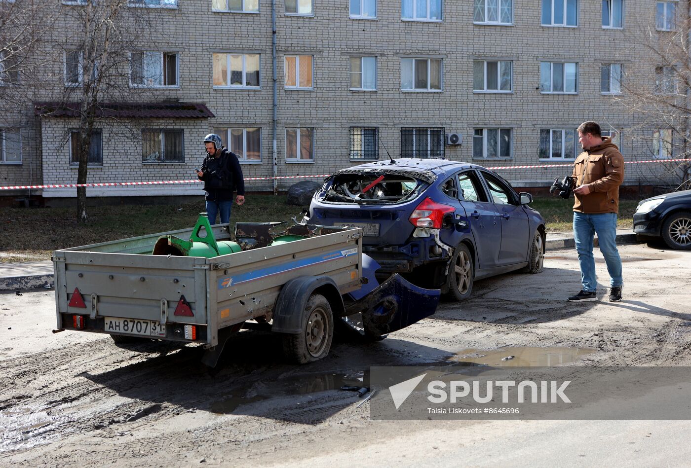 Russia Ukraine Military Operation Shelling