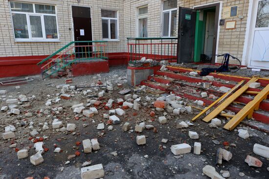 Russia Ukraine Military Operation Shelling