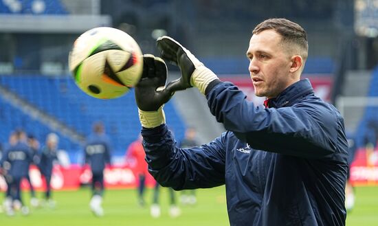 Russia Soccer Friendly Russia Training