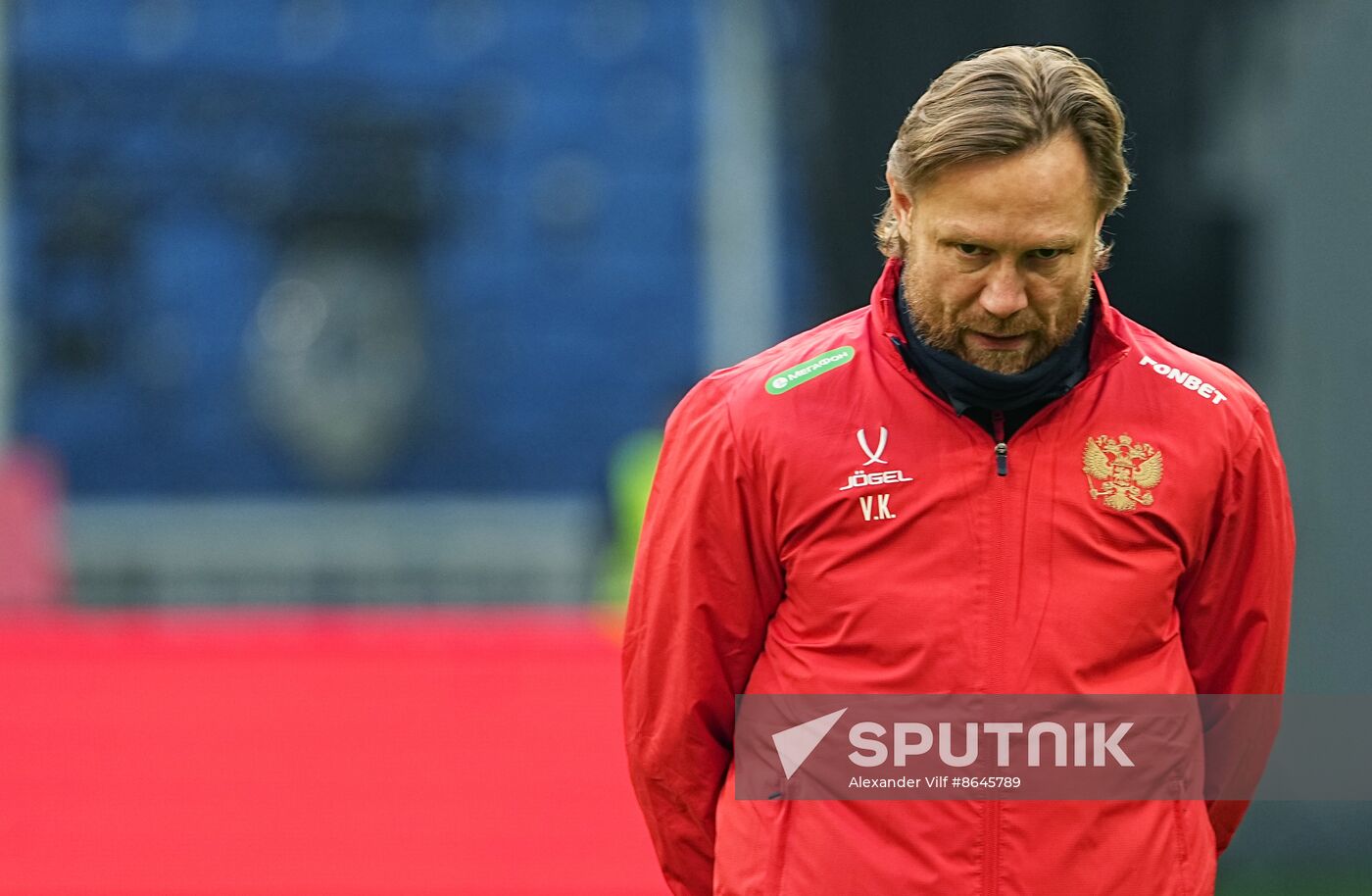 Russia Soccer Friendly Russia Training