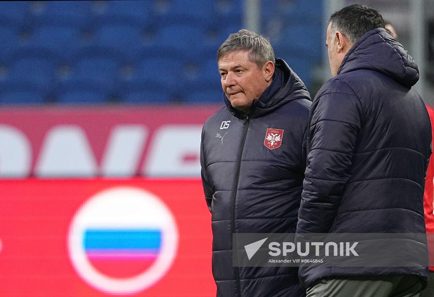 Russia Soccer Friendly Serbia Training