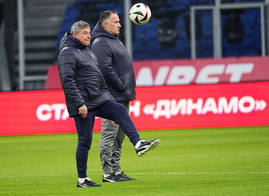 Russia Soccer Friendly Serbia Training