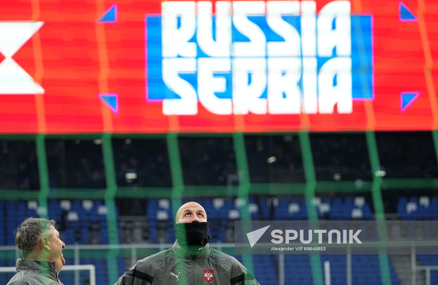 Russia Soccer Friendly Serbia Training