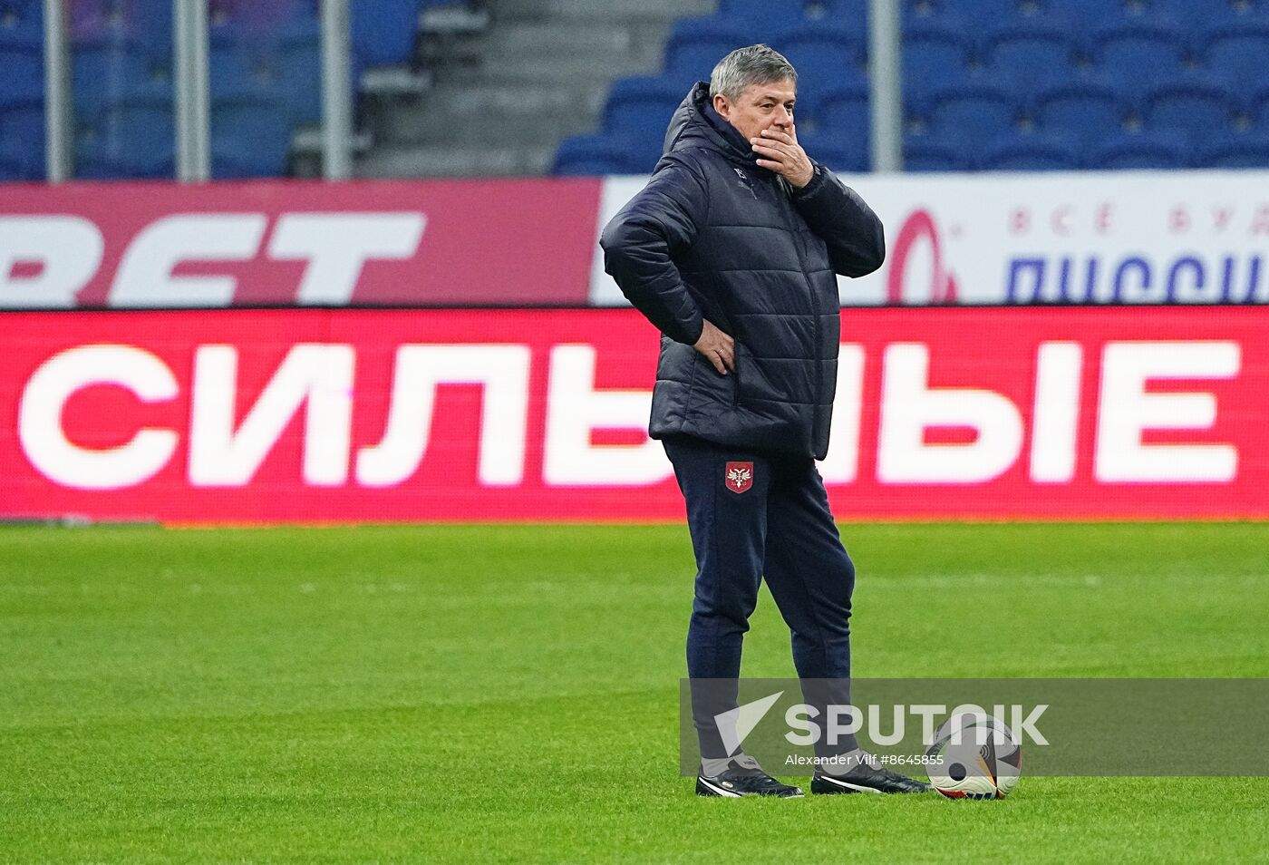 Russia Soccer Friendly Serbia Training