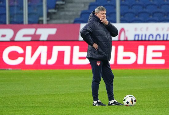 Russia Soccer Friendly Serbia Training