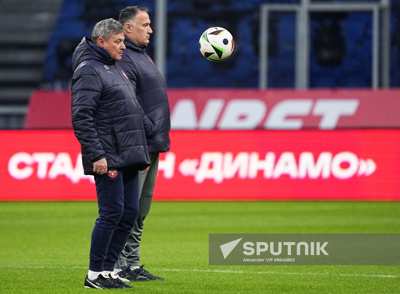 Russia Soccer Friendly Serbia Training