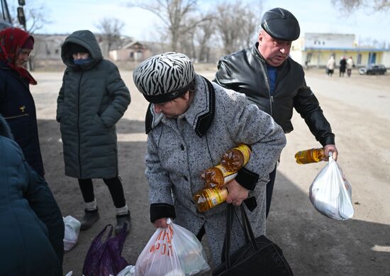 Russia Ukraine Military Operation Humanitarian Aid