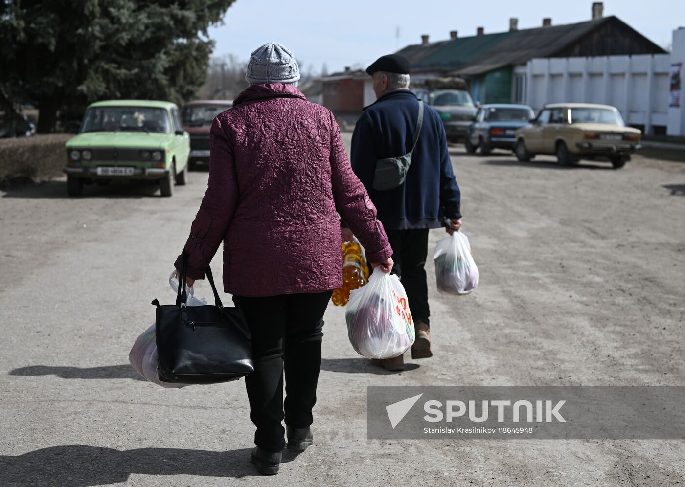 Russia Ukraine Military Operation Humanitarian Aid