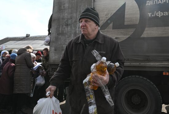 Russia Ukraine Military Operation Humanitarian Aid