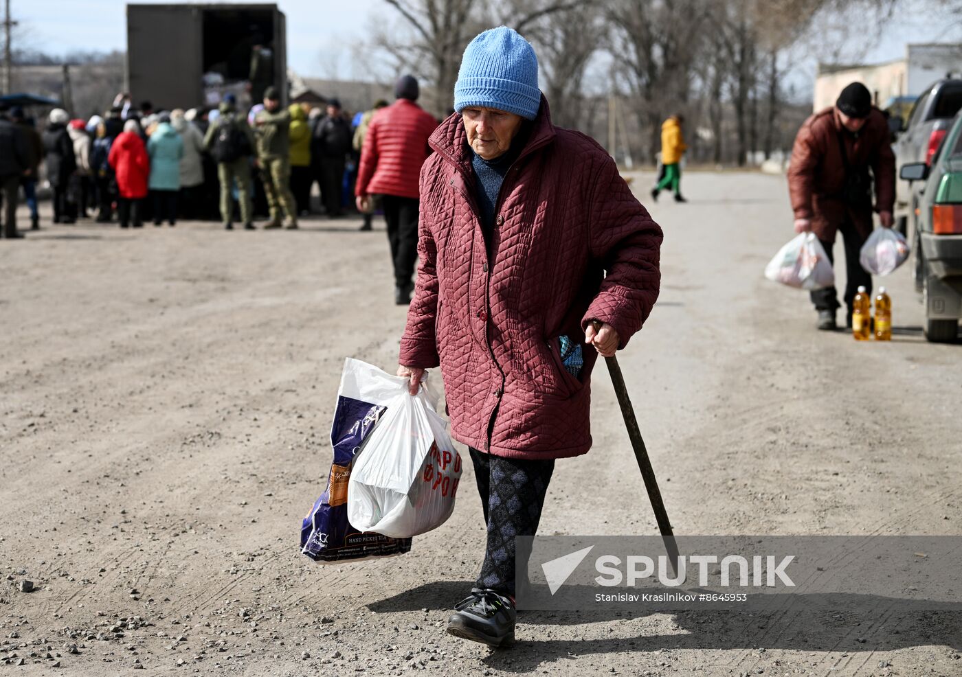 Russia Ukraine Military Operation Humanitarian Aid