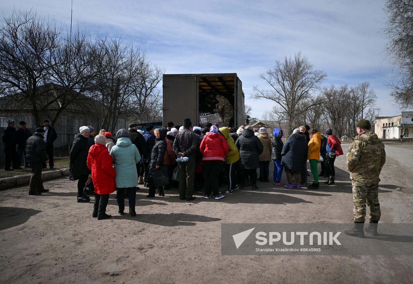 Russia Ukraine Military Operation Humanitarian Aid