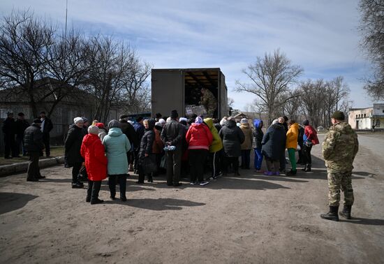 Russia Ukraine Military Operation Humanitarian Aid