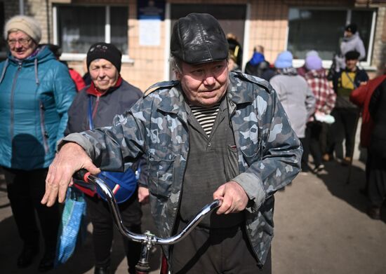 Russia Ukraine Military Operation Humanitarian Aid