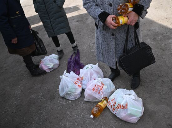 Russia Ukraine Military Operation Humanitarian Aid