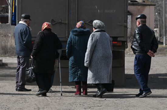 Russia Ukraine Military Operation Humanitarian Aid