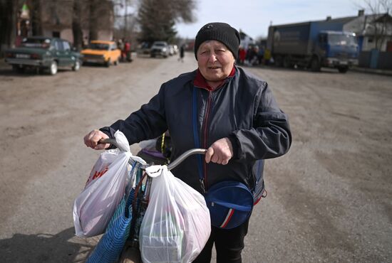 Russia Ukraine Military Operation Humanitarian Aid