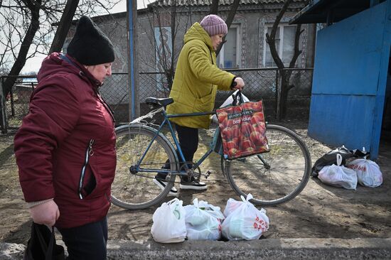 Russia Ukraine Military Operation Humanitarian Aid
