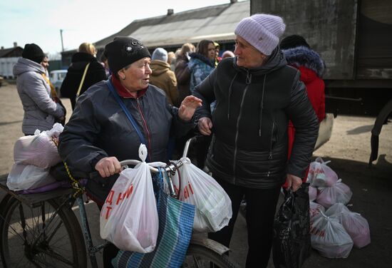 Russia Ukraine Military Operation Humanitarian Aid