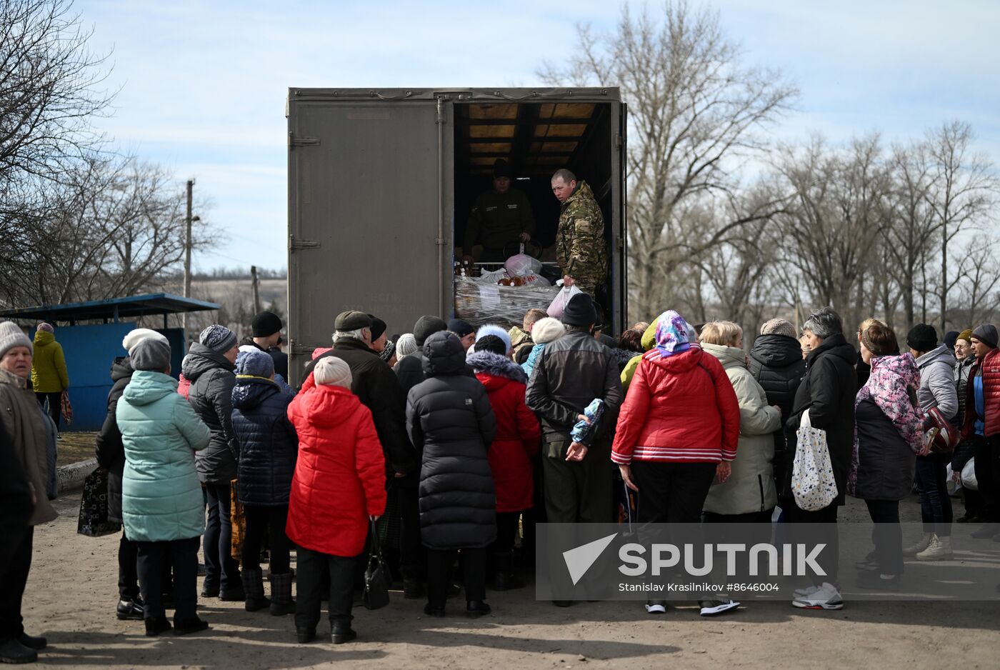 Russia Ukraine Military Operation Humanitarian Aid