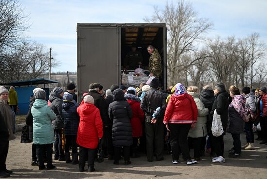 Russia Ukraine Military Operation Humanitarian Aid