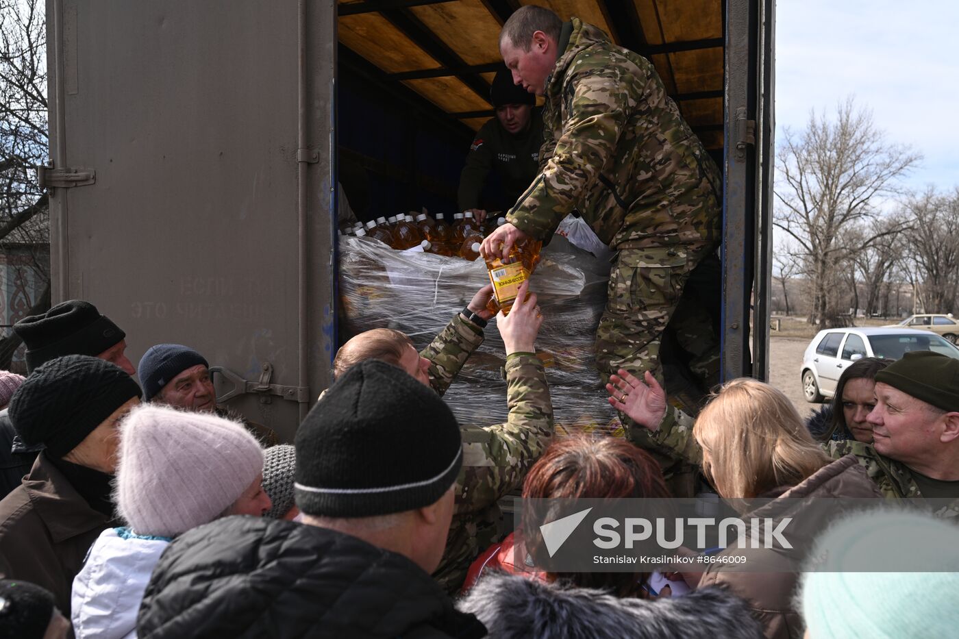 Russia Ukraine Military Operation Humanitarian Aid