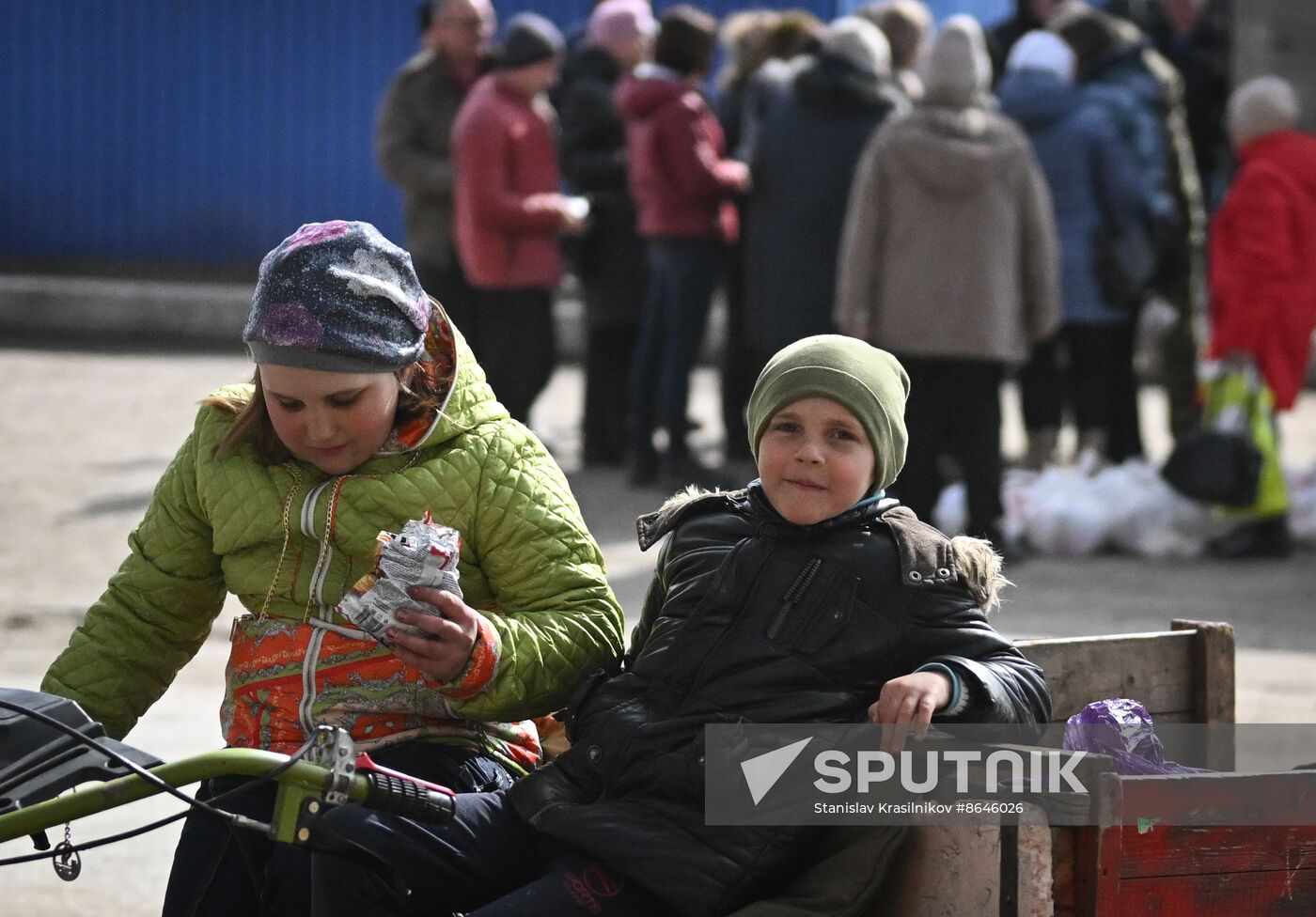 Russia Ukraine Military Operation Humanitarian Aid