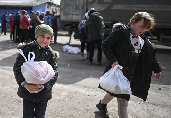 Russia Ukraine Military Operation Humanitarian Aid