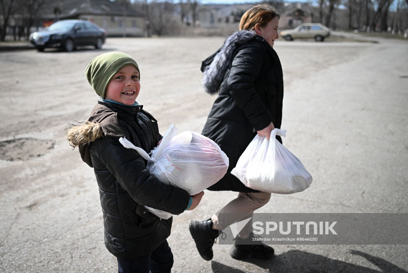 Russia Ukraine Military Operation Humanitarian Aid