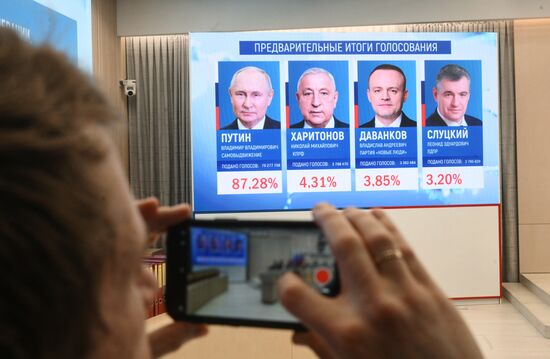 Russia Presidential Election Results