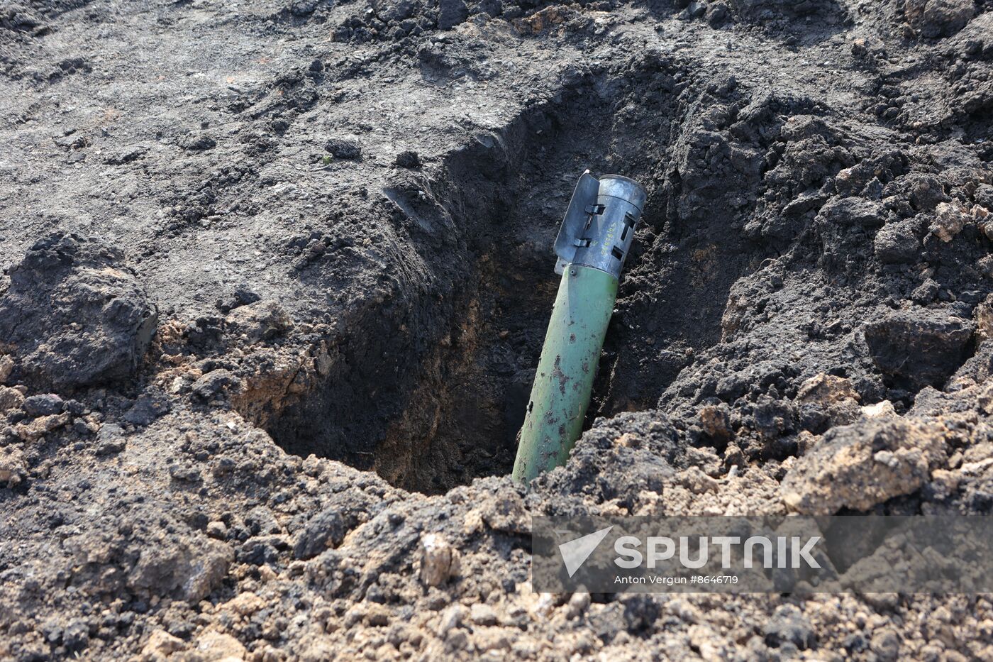 Russia Ukraine Military Operation Shelling