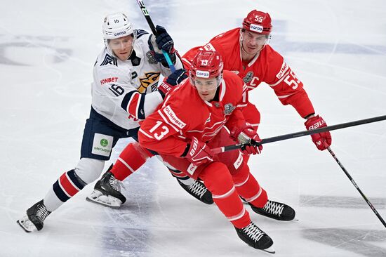 Russia Ice Hockey Kontinental League Spartak - Metallurg