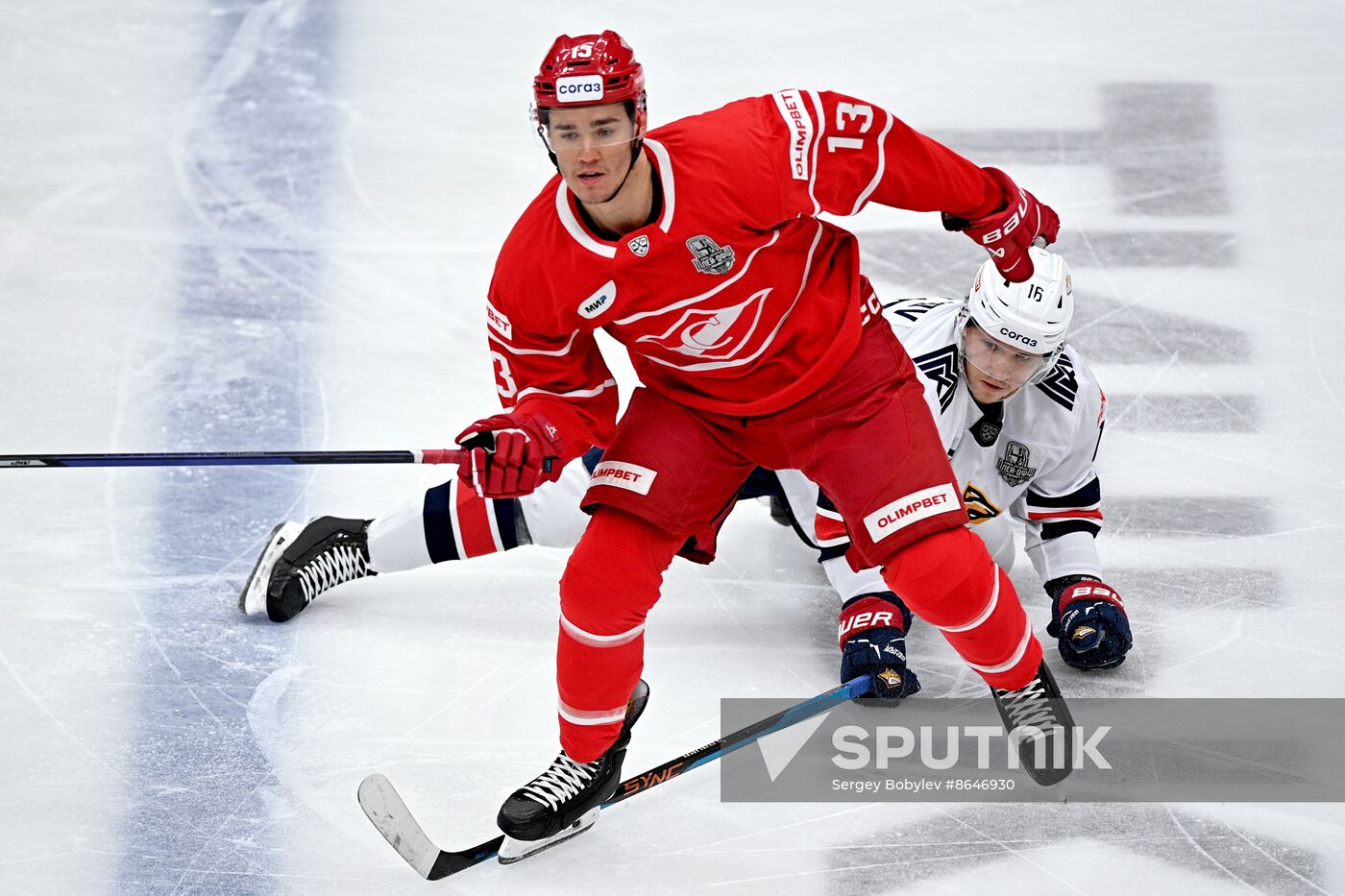 Russia Ice Hockey Kontinental League Spartak - Metallurg