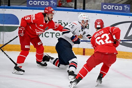 Russia Ice Hockey Kontinental League Spartak - Metallurg