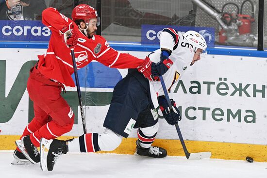 Russia Ice Hockey Kontinental League Spartak - Metallurg