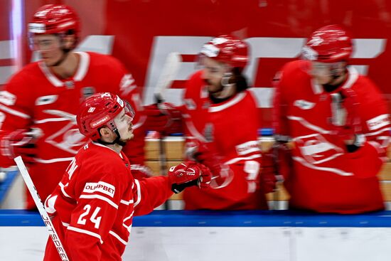 Russia Ice Hockey Kontinental League Spartak - Metallurg