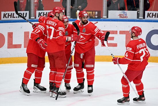 Russia Ice Hockey Kontinental League Spartak - Metallurg